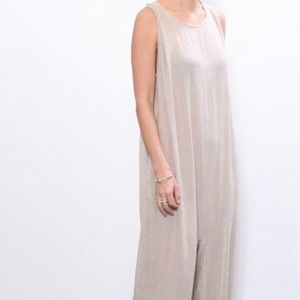 Black Crane Linen Leaf Jumper